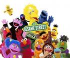 κύριους χαρακτήρες του Sesame Street
